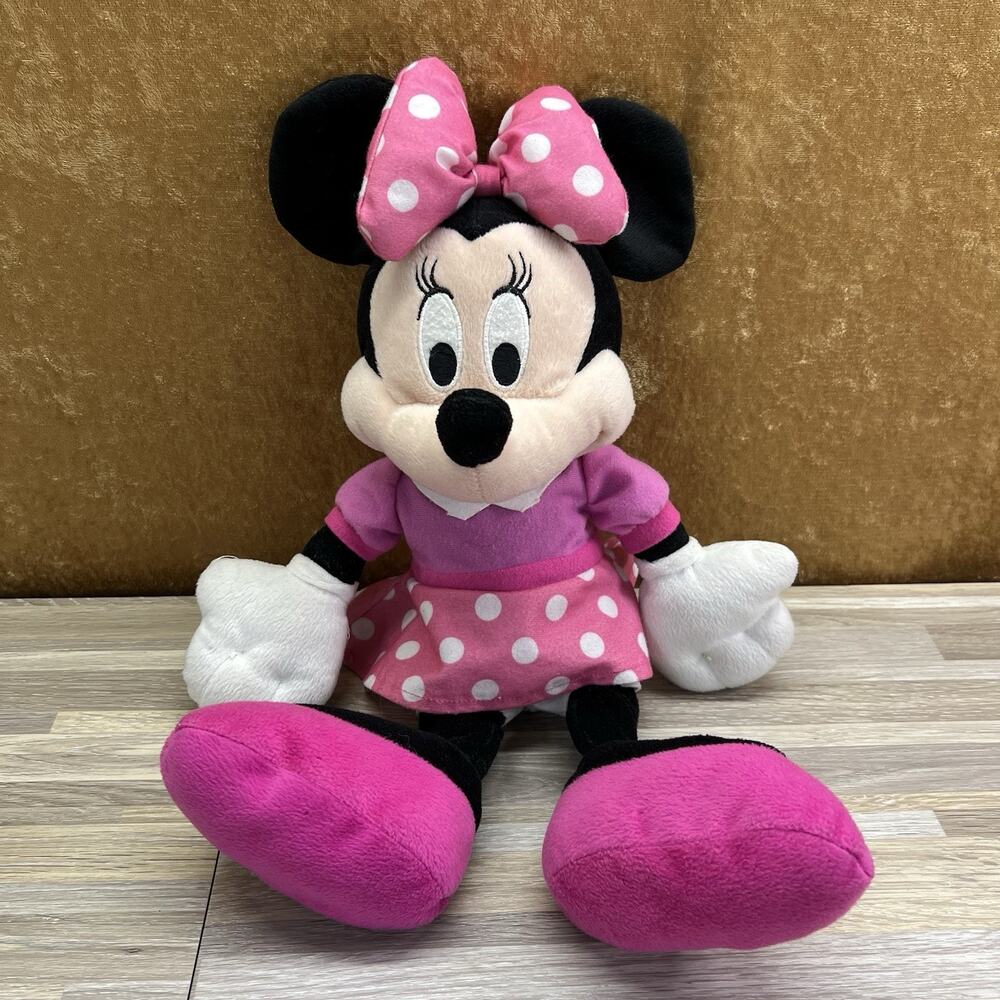 2013 Minnie Mouse Plush 16 Medium/Large Stuffed Animal Disney - 2S628